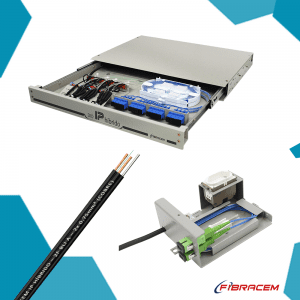 Solução IP Híbrido Energia e Fibra Óptica