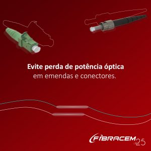 Perda de potência ótica em emendas e conectores