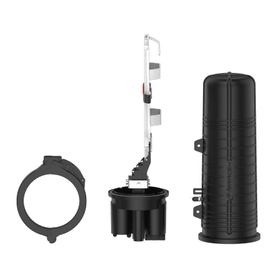 CAIXA DE EMENDA ÓPTICA 24 FIBRAS DUAL
