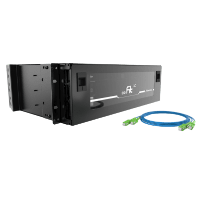 DISTRIBUIDOR INTERNO ÓPTICO DIO 72 FIBRAS FIT AC F2X 36 CORDÕES