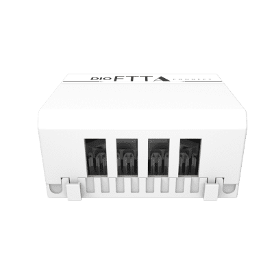 Distribuidor Interno Óptico DIO FTTA Connect Sem Splitter e Adaptador