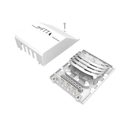 Distribuidor Interno Óptico DIO FTTA Connect Sem Splitter e Adaptador