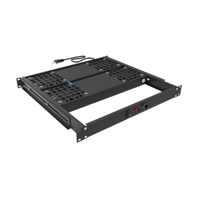 BANDEJA 1U COM SISTEMA DE VENTILAÇÃO