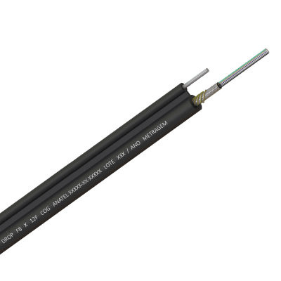 CABO ÓPTICO DROP F8 SM FIBRAS