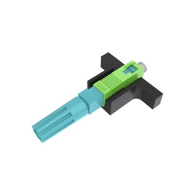 CONECTOR SC APC PRÉ-POLIDO ROSCA