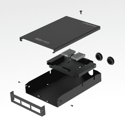 Distribuidor Interno Óptico DIO 12 Fibras Mini