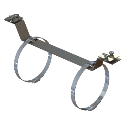 Suporte Aéreo para Conjunto de Emenda Óptica