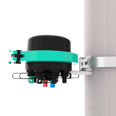Caixa Terminal Óptica CTO Pré Conectorizada 1x8 SC APC AIRFIT com Splitter Desbalanceado 1x2