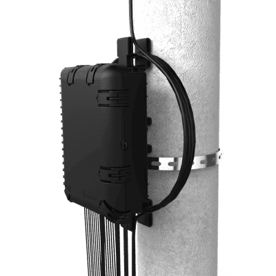 Caixa Terminal Óptica CTO 1x8 SC APC NAP NG (6.5 a 12) com Reserva Click