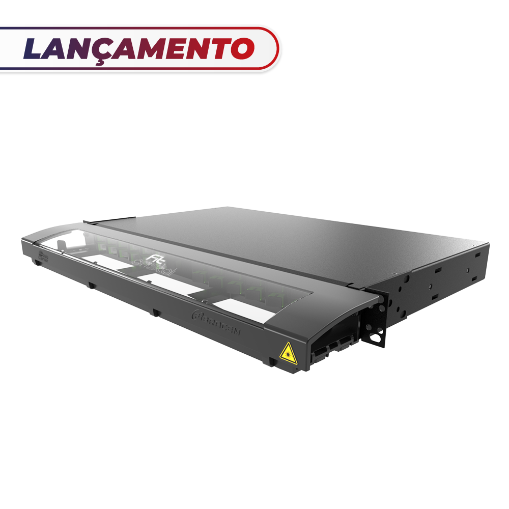 Distribuidor Interno Óptico DIO 24 Fibras Fit Cristal