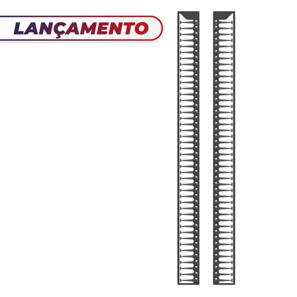 Guia de Cabo para Rack