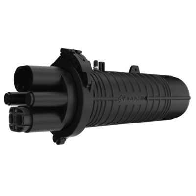 CAIXA DE EMENDA ÓPTICA 24 a 96 FIBRAS DUAL
