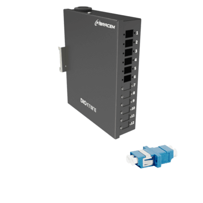 DISTRIBUIDOR INTERNO ÓPTICO DIO TRILHO DIN MINI - Image 5
