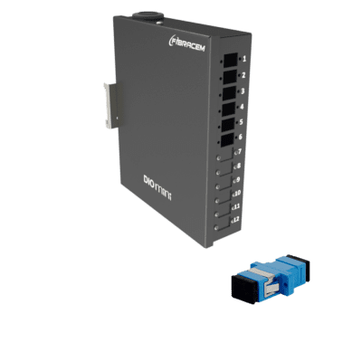DISTRIBUIDOR INTERNO ÓPTICO DIO TRILHO DIN MINI - Image 3