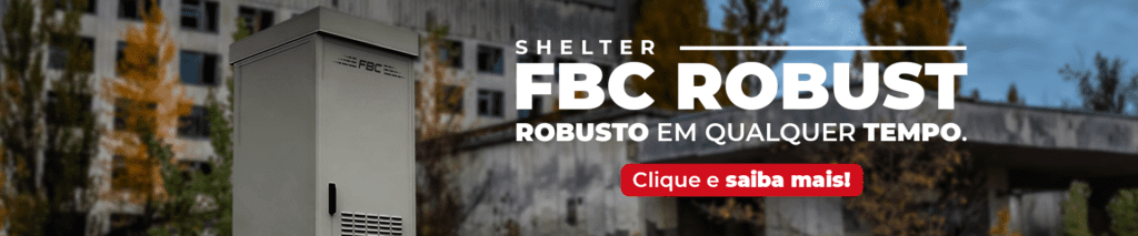 Shelter FBC Robust da Fibracem - Proteção externa para equipamentos corporativos